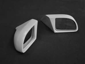 Replacement door mirror glasses PAIR 996 Cup style. Porsche 996 - 99673161900, 99673161900G2L, 99673162000, 99673162000G2L