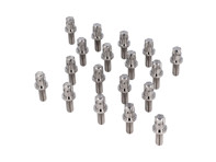 Colector de escape Juego de tornillos de titanio M8x21 para Porsche 986 / 996 / 987.1 / 987.2 / 997.2 / 981 / 991 / GT4 - 99907353501, 99907347101, 99907353502