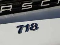 Insignia trasera '718' para Porsche 718 (982) Boxster / Cayman - 98204480080G2X