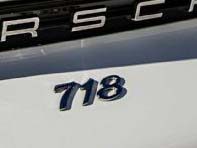 '718' Rear Badge for Porsche 718 (982) Boxster / Cayman - 98204480080G2X