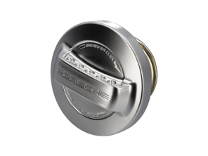 Tankdop. Aluminiumlook. Porsche 911 / 964 / 993. - PCG20127100