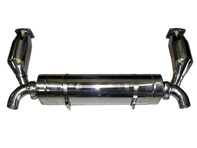 Sportauspuff Endschalldämpfer und Katalysatoren Porsche 997 GT2 und GT2 RS