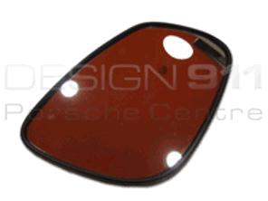Specchio porta in vetro FLAT. Porsche Cayenne 955 MK1 (codice OE 95573104303 / 95573105401) - 95573105401, 95573104303, 9557314300, 95573105400