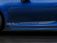 Logo du modèle sur le côté, 911 CARRERA. Porsche 992 (911) - 99204482025, 99204482025041, 99204482025V04, 9920448202524K, 9920448202584A
