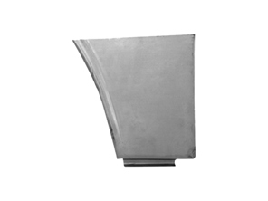 Reparación de la sección trasera del guardabarros delantero del paso de rueda. Porsche 914 - 91450303111, 91450303211, 91450306111, 91450306211 - PP306AR, P306AR, PP306AL, P306AL