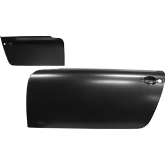 Türhaut komplett, außen. Porsche 911 63-89 / 964 / 993 - 6453120100GRV, 6453120200GRV, 91153120100, 91153120100GRV, 91153120200, 91153120200GRV - DAN53100522, DAN53100622, 1680900870, 1680900880