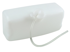 Watertank compleet met deksel. Porsche 356B / 356C - 64462872007, 64462872006, PCG62872007 - 1698600200, 644-628-720-07