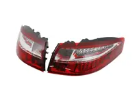 Blinker hinten, klar/rot mit LED-Birnen für Porsche 996 - 99663148500, 99763148600, 99663148602, 99663148502, 99663143301, 99663143401, 99663143303, 99663143403