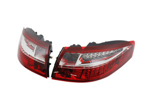 Knipperlicht achter, Helder/Rood met LED lampen voor Porsche 996 - 99663148500, 99763148600, 99663148602, 99663148502, 99663143301, 99663143401, 99663143303, 99663143403