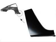 Rear wing / rear quarter panel lower repair section (front part). Porsche 911 63-89 - 91150306100, 1680602470, 591049-1, 91150306200, 1680602480, 591050-1, 90150306321, 90150306121GRV, 91150306100GRV, 90150306421, 90150306221GRV, 90150306222, 91150306203GRV, 91150306140, 91150306140GRV, 91150306243, 91150306243GRV, 91150306104, 91150306104GRV, 91150306106, 91150306110GRV, 91150306204, 91150306204GRV, 91150306206, 91150306210GRV, 91150306144, 91150306144GRV, 91150306146, 91150306150GRV, 91150306244, 91150306244GRV, 91150306246, 91150306250GRV, 91150306110, 93050306101, 93050306101GRV, 91150306210, 93050306201, 93050306201GRV, 91150306150, 93050306141, 93050306141GRV - DAN91150306100, DAN91150306200, 1680602470, 1680602480