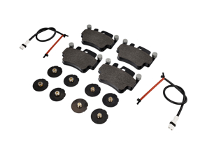 Kit plaquettes de frein ARRIÈRE, capteurs, cales Porsche 996 Turbo / 996 C4S Textar - 99635208602, 99635208600, 99661236501, 99635294903