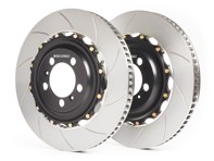 Brake Disc / Rotor Slotted 2-pc REAR 996 GT3 Cup Car