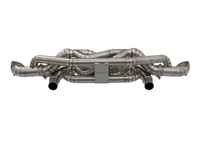 运动型排气阀旁通Z型管式消音器钛合金。保时捷718 GT4 RS / Spyder RS - 9GT251053A, 9GT251053B - 9M9GT25105B