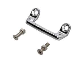 Crochet de verrouillage de sangle de siège arrière, chrome Porsche. 911 1965-73 - 90155580120, 477885761, 1689550200 - LUS120, 1689550200