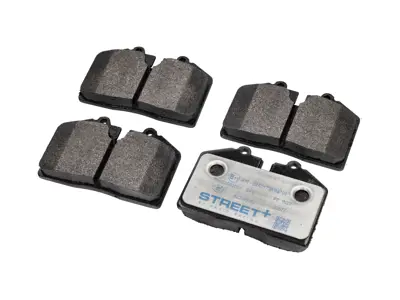 Pagid Street+ Bremsbeläge hinten. Porsche 911 Turbo / 964 / 944 / 968 - 96435193903, 93035193805, 96535293905, 95135193908, 95135193904, 96435193902, 96435193905, 96535293904, 95135193909 - T8002SP2001, 20877, 1203
