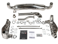 Kit d'échappement pour Porsche 911 2.7-3.0L Boite arrière 1IN - 2OUT, Diamètre extérieur 84mm. - 1620000910, 92.287SD, 1623103500, 1620400400, 1620401000, 1620200600, 1620604400, 1621701910, 1621701510, 1621401970, 1621101200, 1625000300, 1625001100, 91.101S, 92.102S, 92.103S, 92.300S, 92.502SD, PCG91121100, 91.101KIT, 93011115900, 91111119101, 90007428202, 90091009702