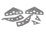 Renfort de tourelle d'amortisseur arrière. Porsche 911/930 1972-89 - 2280909