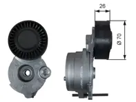 皮带张紧轮。保时捷 958 Cayenne / 970 Panamera / 95B.1 Macan 柴油版 - 95810236151, 95810236150, 958903133 - T39333