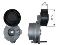 Belt tensioner roller. Porsche 958 Cayenne / 970 Panamera / 95B.1 Macan Diesel - 95810236151, 95810236150, 958903133 - T39333