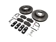 Pack Plaquettes de frein et Disques de frein AVANT Porsche 997 C4S Brembo - 9963514XX04BRE, 99635141004, 99635140904BRE, 99635140904, 9963514XX04, 99635194913BRE, 99635194913, 99635108901, 99761268001, 99635195911