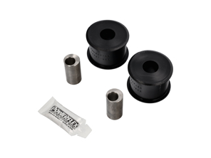 Querlenker-Nachlaufversatz der vorderen Querlenker-Außenbuchse. Porsche 996 / 986 Boxster Powerflex schwarze Serie - PFF57-502G, 99634105307, 99634105319, 99634105316, 99634105317, 99634105306, 99734104194, 99734104196, 99734104296, 99734104294