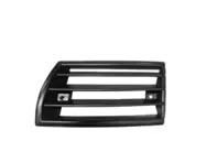 Hoorngrille - Zwart. Porsche 911 1973 - 91155943103, 91155943203