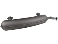 Silencieux d'échappement / Silencieux Boîte arrière. Avec homologation TÜV/CEE Porsche 911 1965-73 2 IN / 1 OUT - 92210S, 92210, 92210OE, 1620607600, 1620609000, 1620607800, 91111102500, 91111102505, 91122092210S, 91122092210, 91122092210OE - 1620607600