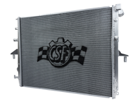 Aluminium radiateur voor waterkoelvloeistof. Porsche 955 / 957 Cayenne - 95510614201, 95510614200 - 7227