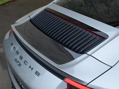 Rear ducktail spoiler carbon fibre. Porsche 991.2 - 99150424125G2X, 99150498119G2X, 99150498121G2X - 991.2.24.01.BC, 991.2.24.01.PR, 991.2.24.01.GB, 991.2.24.01.VGC