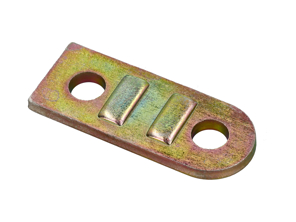 Front axle stabiliser lever guide plate. Porsche 911 65-73 / 914 - 90134371301, 90134376300 - URO-012120, 911820/062, 1640550700