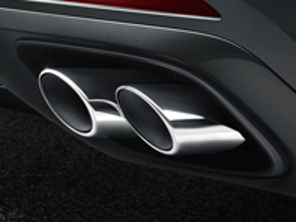 Sports exhaust system. Porsche 971 Panamera 3.0L 17-18 - 971044201A, 971044201B