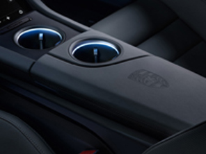 Armrest centre console, upper part. Porsche Taycan RHD Cars - 9J1867166AAA11