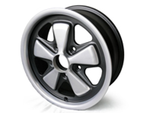 15' Ultralite Anodized look Fuchs Style Alloy Wheels 6.0J ET36 For Porsche Car - MX160015, MX160015NZ