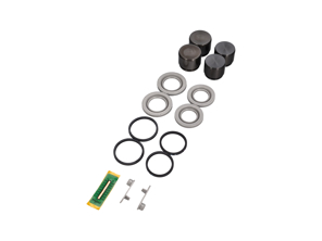 Hochleistungs-Bremssattel-Kolben- und Dichtungssatz für die Vorderachse, 36 mm und 40 mm. Passend für Porsche 964 / 986 / 987 - 95135191911, 95135191910, 95135191701, 95135191700 - 673601