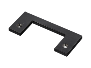 Plaque de positionnement filetée pour serrure de capot avant Porsche 356A 1955-59 - 356 51284, 35651284 - PRS36