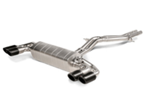 Akrapovic Evolution Line Titan-Auspuff für Porsche (9YA) Cayenne Turbo / GTS 4.0ltr V8 2018>> - PAB25314403