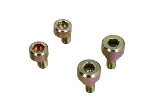 后纵臂至弹簧板偏心螺栓（一套4个）。适用于1974-1989款保时捷911。 - 90133313306, 90133313304, 90133313305