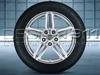 Ruedas y neumáticos de aleación Cayenne Design II de 19' Original Porsche - 95804460233, 95804460234, 95804460243, 95804460244