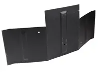 Sezione del pavimento della batteria con staffa centrale. Porsche 356B T5 - 64450103705, 1682701400, PP101, P101 - 1682701400