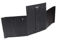 Accu vloerdeel met middenconsole. Porsche 356B T5 - 64450103705, 1682701400, PP101, P101 - 1682701400