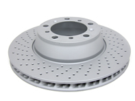 Bremsscheibenrotor, hinten. Standardlack Z. Porsche 991.2 / 992 (OE-Teilenummer 9P1615601 / 9P1615602). - 460.4512.20, 460.4513.20, 99135240301, 9P1615601, 99135240401, 9P1615602 - 460.4512.20, 460.4513.20