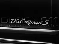 718 CAYMAN Denominazione del modello sulle porte - 98204480011041, 98204480011V04