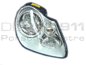 Headlamp standard halogen RHD. Porsche 955 Cayenne - 95563115341, 95563115441