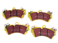 EBC YELLOW Brake Pads 'Fast Road' Front. Porsche 955 Cayenne / 957 Cayenne - 95535193902, 95535193903, 95535193904, 95535193905, 95535193906, 95535193907 - DP41521R