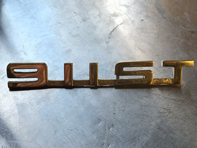 911ST rear boot lid bage. Porsche 911ST - 90155930010, 90155930020