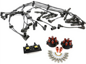 Ignition HT Leads, Rotor Arms, Distributor & Caps inc spark plugs Porsche 993 - 93060291901, 93060290202, 99360206099, 99360207101, 99917018390