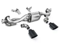 Silencieux arrière sport Milltek avec finitions noires Cerakote. Porsche 718 Cayman GT4 / Boxster GTS 4.0 L. - 982251053E, 982251053K, 982251053F, 982251053H, 982251053D, 982251053G - SSXPO158