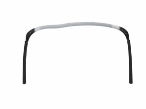 Targa de sello de barra antivuelco trasera. Porsche 911 1970-73 - 90156509144