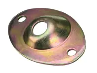 Placa tensora interior para montaje de faros antiniebla. Porsche 911 74-83 - 91163106001, 91163115001