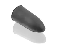 Pasador de goma para montar la trampilla de aire fresco. Porsche 911 F / 912 - 90157122920